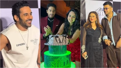 Abhishek Bajaj Pranit awez attends Bigg Boss 19 Winner Gaurav Khanna Wife Akanksha Pre Birthday celebration