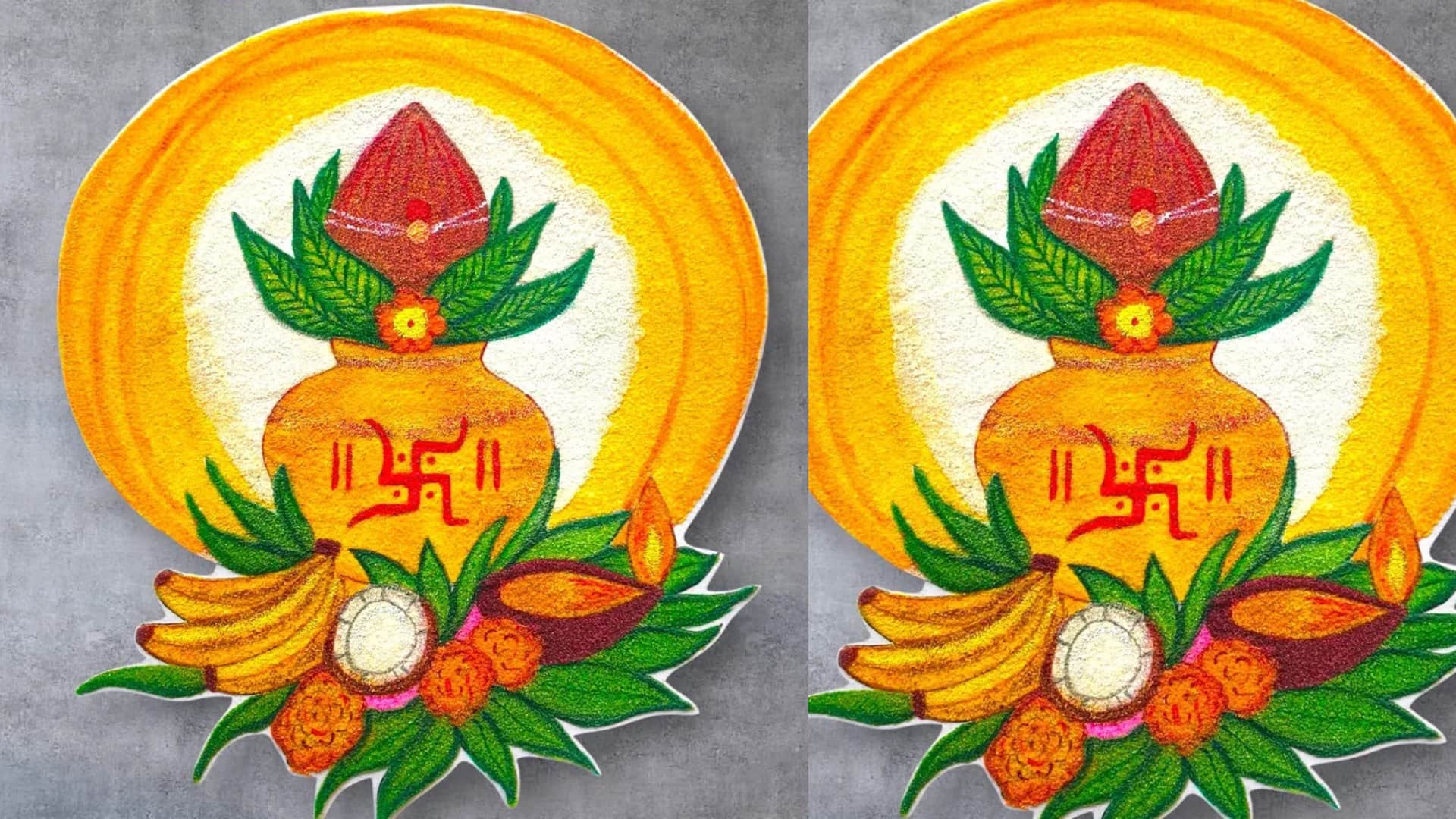 Basant Panchami 2026 Rangoli Design Ideas Images Photos Check Vasant Panchami Special Rangoli Design