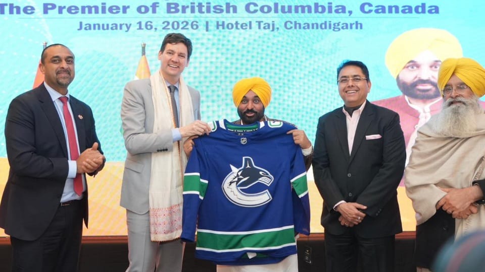 CM Bhagwant Mann advocated for further strengthening trade relations with British Columbia