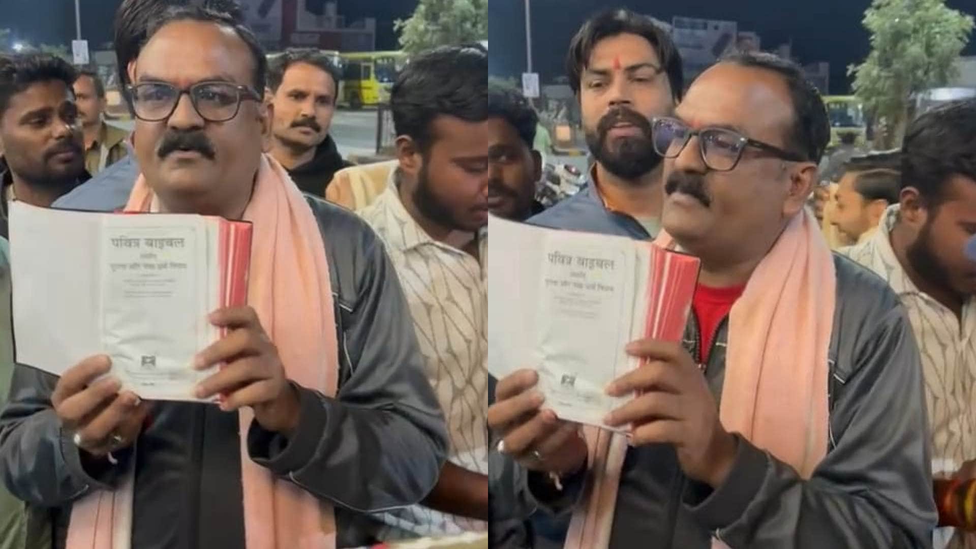 एकजुट हुए समाज के लोग।