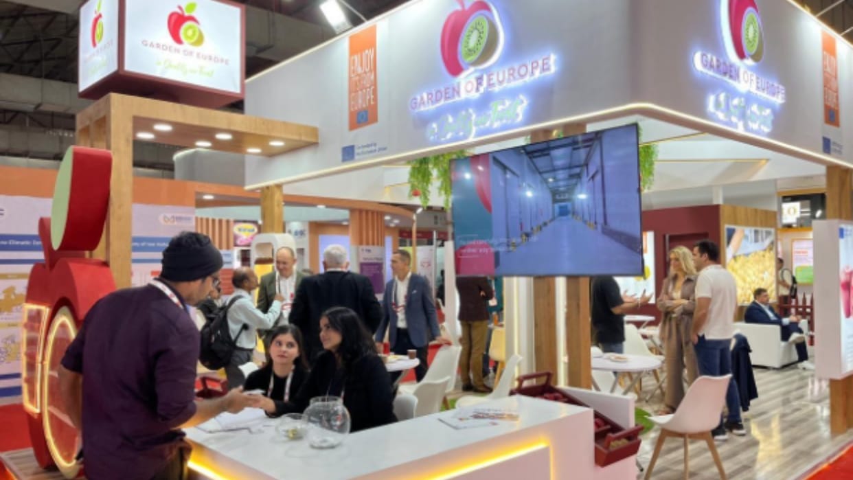 Garden of Europe European Apple and Kiwi Annapoorna Interfood Mumbai Food Trade Expansion news in Hindi