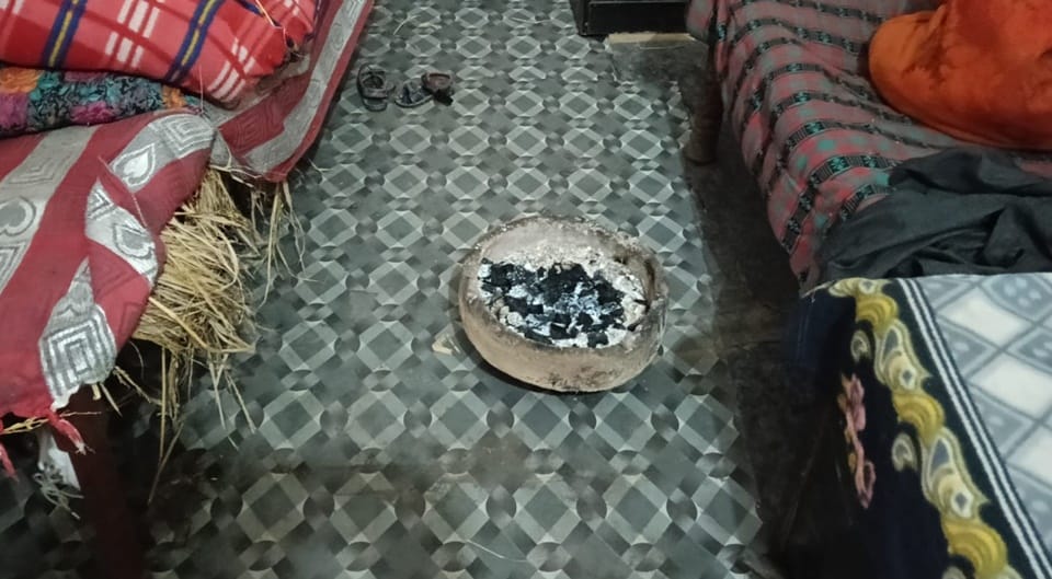 Moradabad: charcoal brazier was lit room, leading to death brother and sister due to suffocation