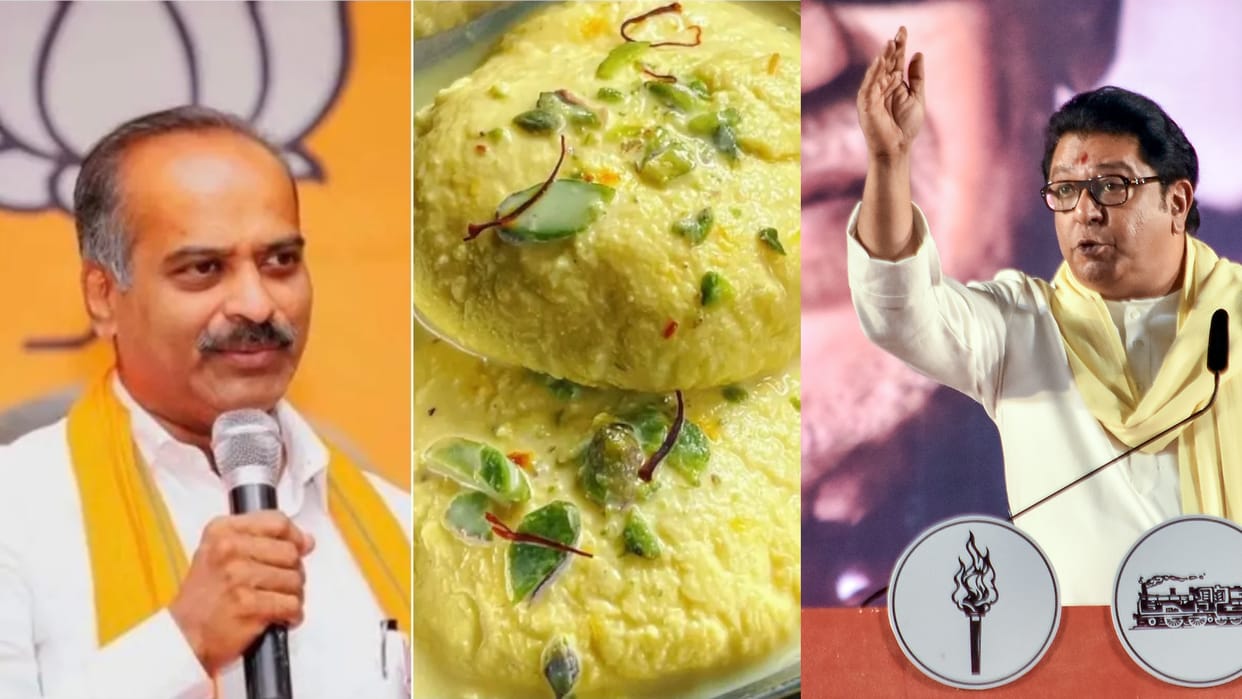 BJP hits back at Raj Thackeray with ‘Rasmalai’ jibe as candidates campaigned by Annamalai win BMC polls