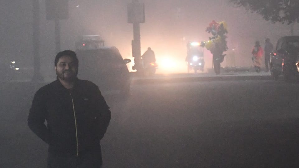 Meerut Weather: Record breaking fog... Everything became blurry by 8 pm, cold broke 21 year record