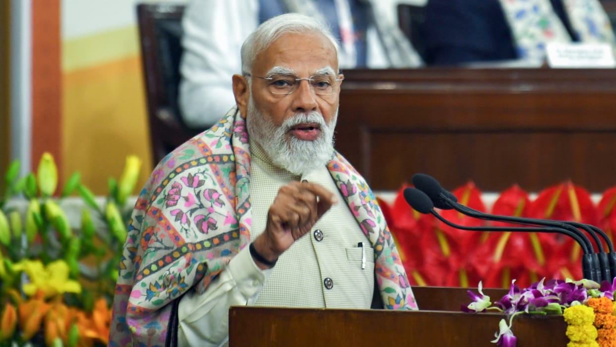 PM Modi will launch his election campaign in Tamil Nadu today inaugurate four new trains for Kerala