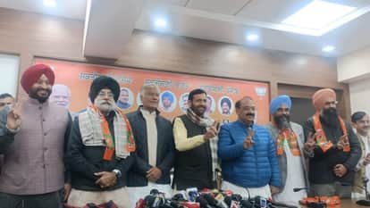 Many Big Leader joins Punjab BJP Charanjit Brar onkar singh