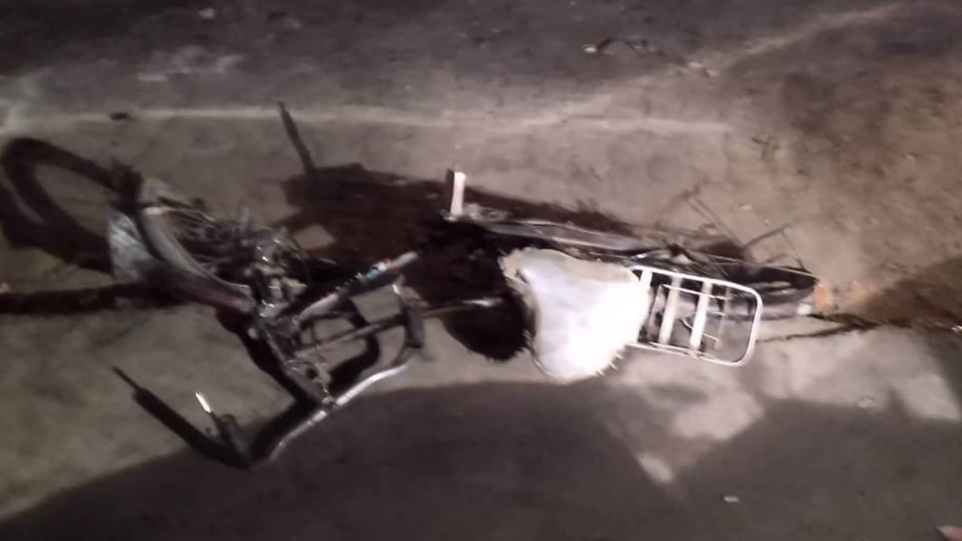 accident in chandauli Scorpio ran over five people collided with bicycle auto-rickshaw e-rickshaw and car