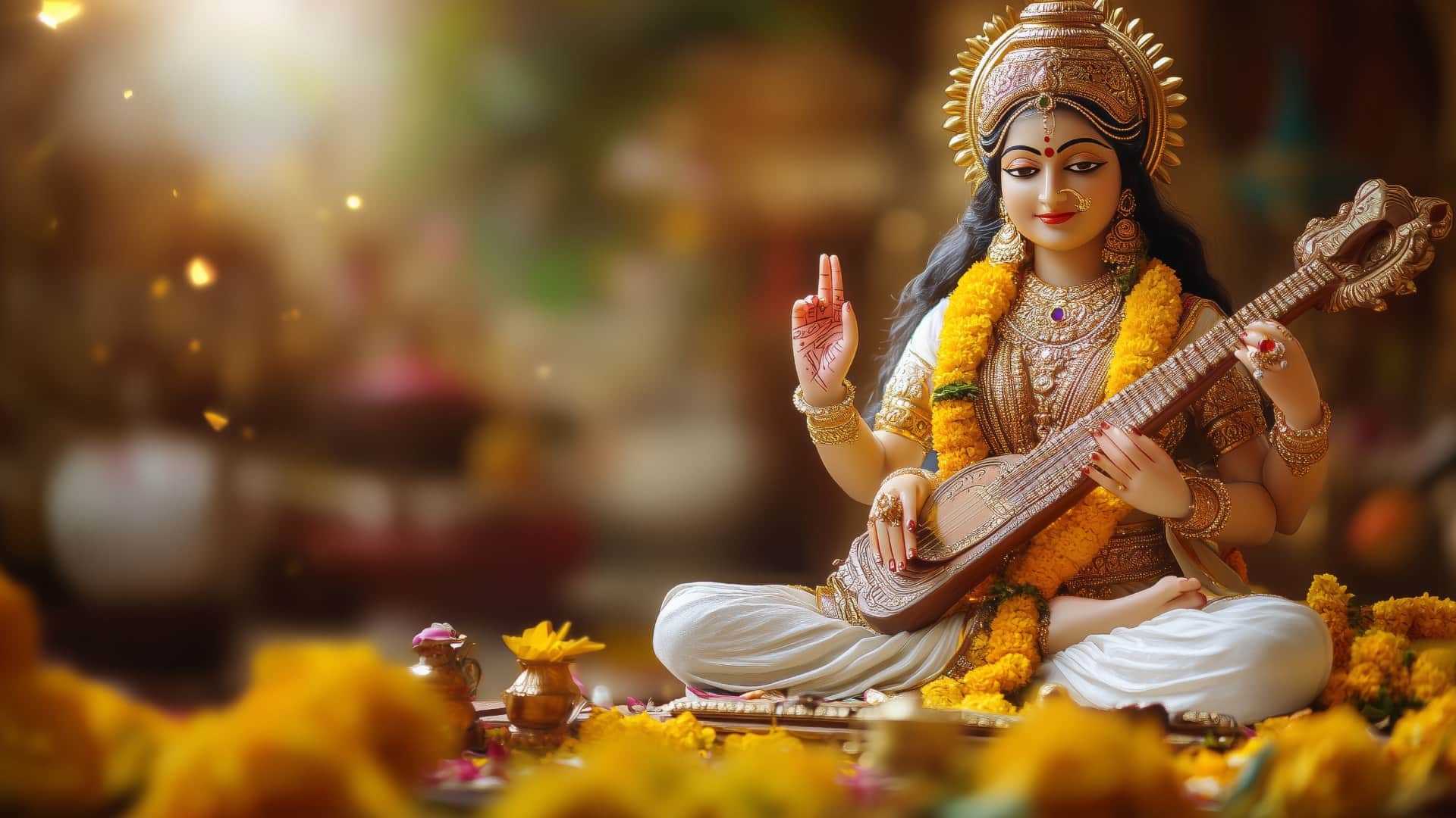 Basant Panchami Baby Girl Names Ideas: Saraswati Maa Inspired Names for Newborns