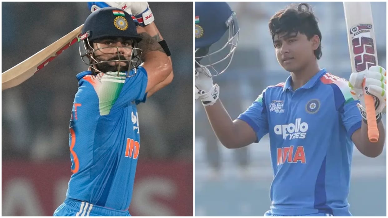 Vaibhav Suryavanshi records: Surpass Virat Kohli U19 ODI run Tally, India vs Bangladesh under 19 world cup