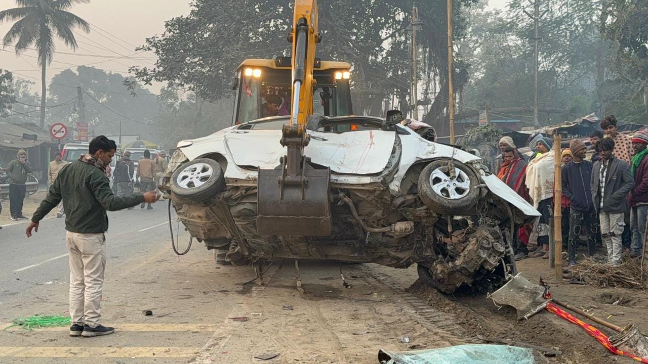 हादसे के बाद की तस्वीर।