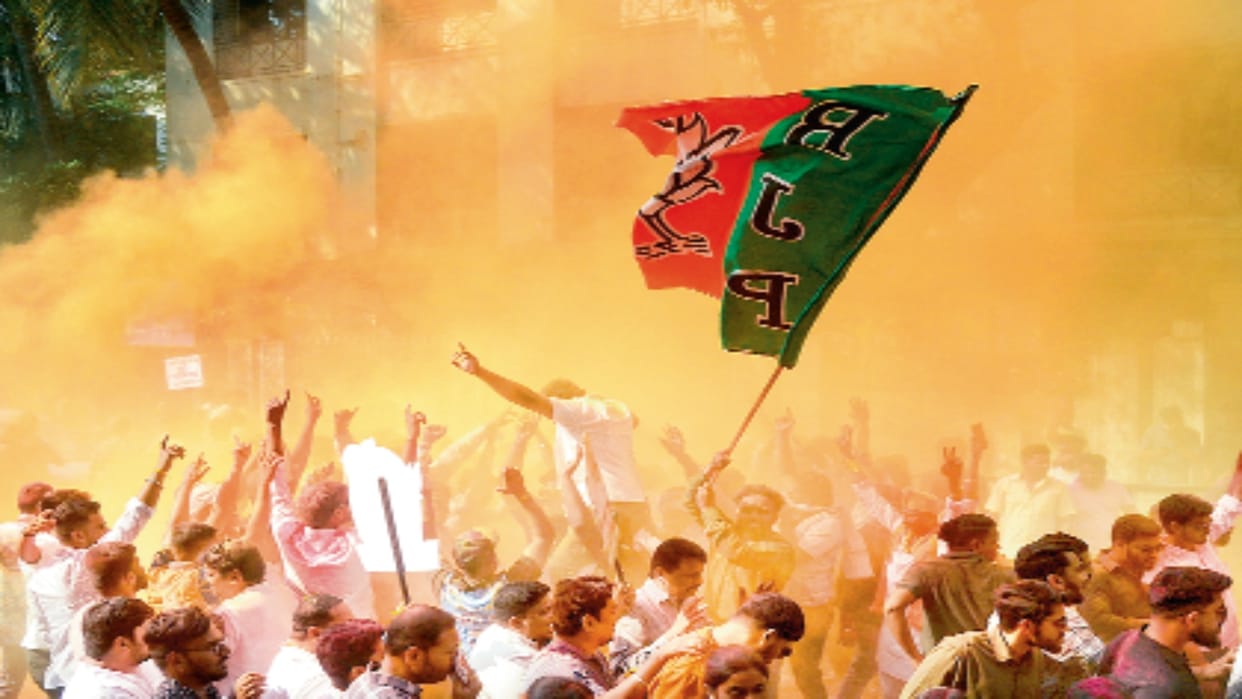 Who emerged as champions of Maharashtra in Maharashtra local body election results