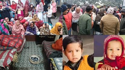 A young brother and sister died of suffocation in Moradabad