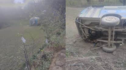HRTC bus full of passengers lost control and fell into a field, many injured