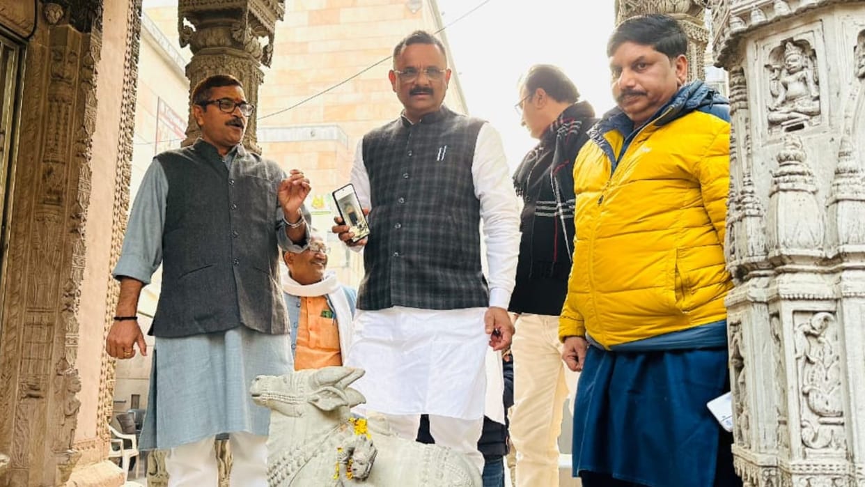 Manikarnika case Five days later minister and MLA said video was created using AI statue broke