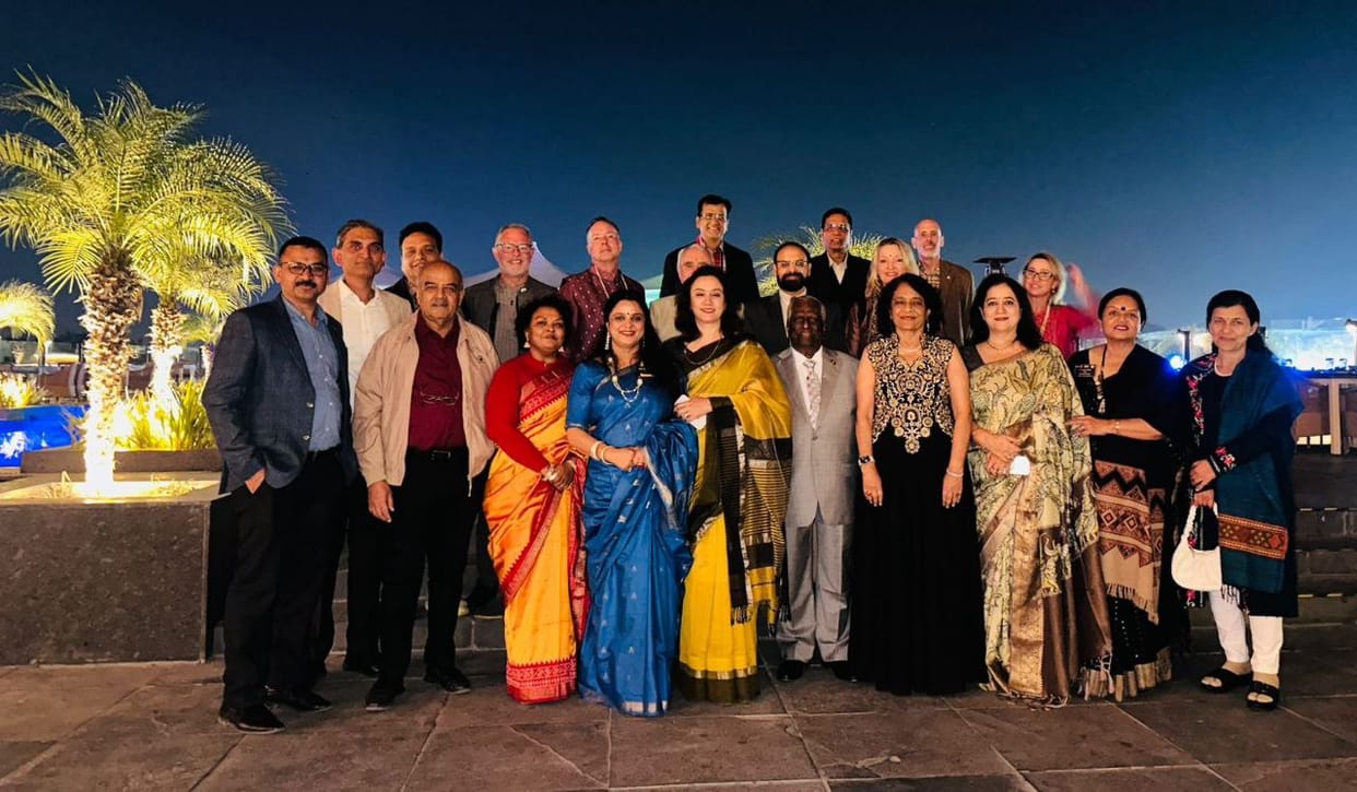 Indore News Rotary Friendship Exchange team from California USA visits Indore for cultural and service exchang