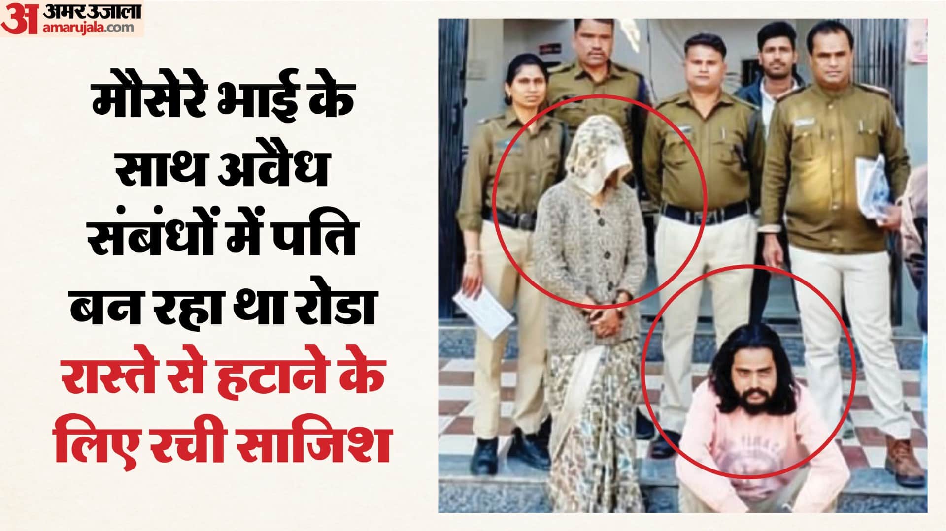 प्रेमी के साथ मिलकर रची पति की हत्या की साजिश