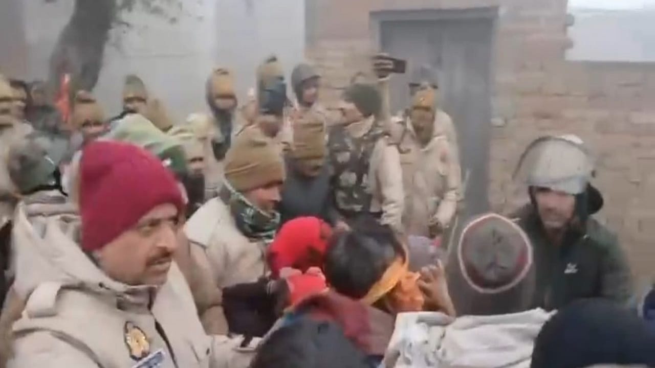 inside story of the commotion over the prabhat pheri  in Budaun