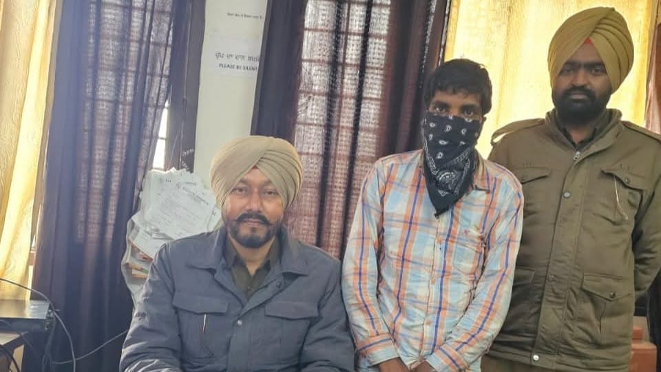 पकड़ा गया आरोपी