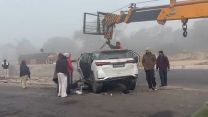 accident in bathinda many injured