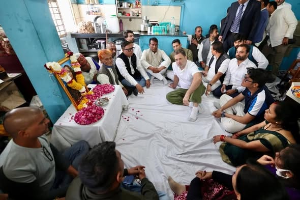 Indore: Rahul Gandhi said in Indore - what kind of smart city model is this, where people are dying due to dri