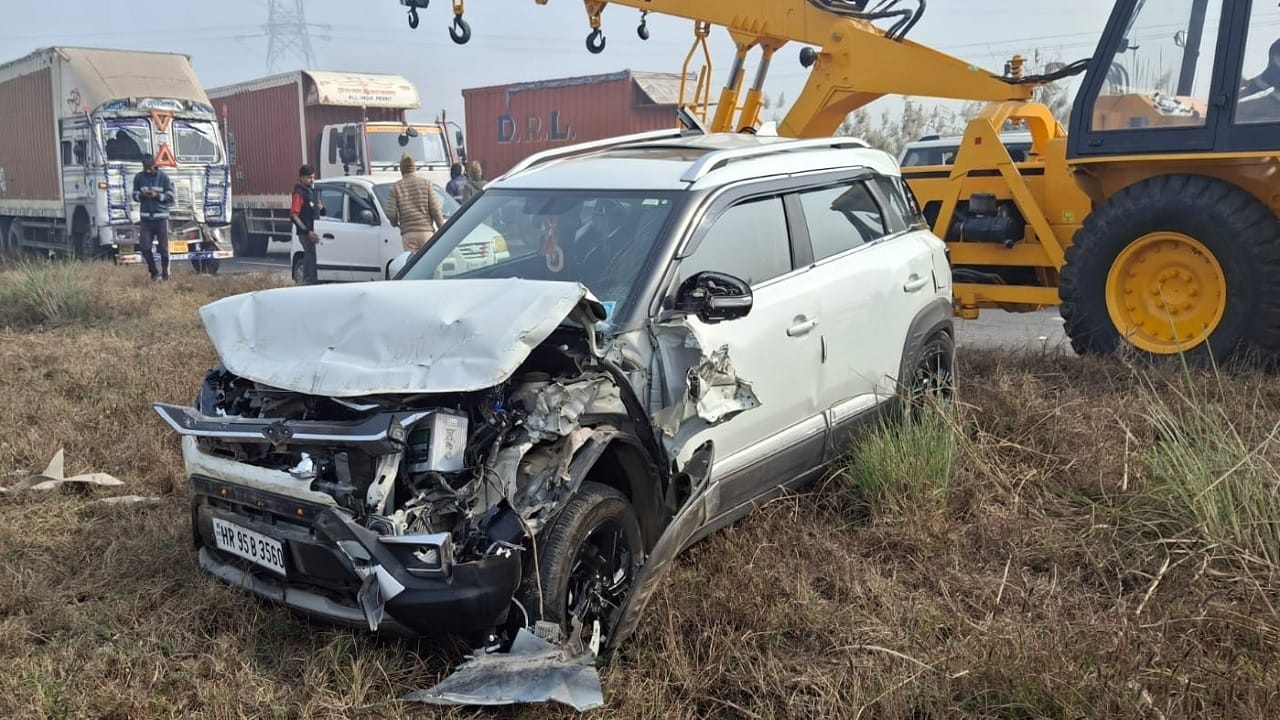 दुर्घटनाग्रस्त वाहन