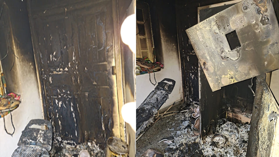 Kanpur: Fire breaks out at the residence of the Head of the Microbiology Department