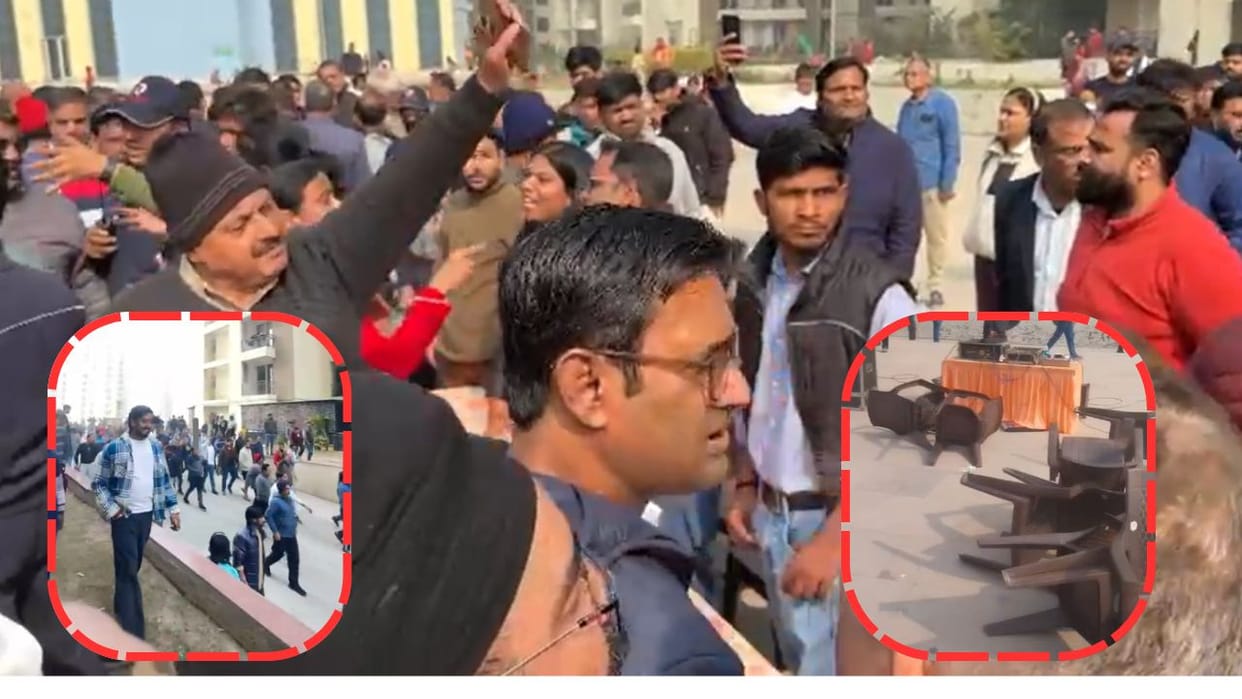 Dispute between AOA and residents in Amrapali Golf Homes and Kingswood in Greno West