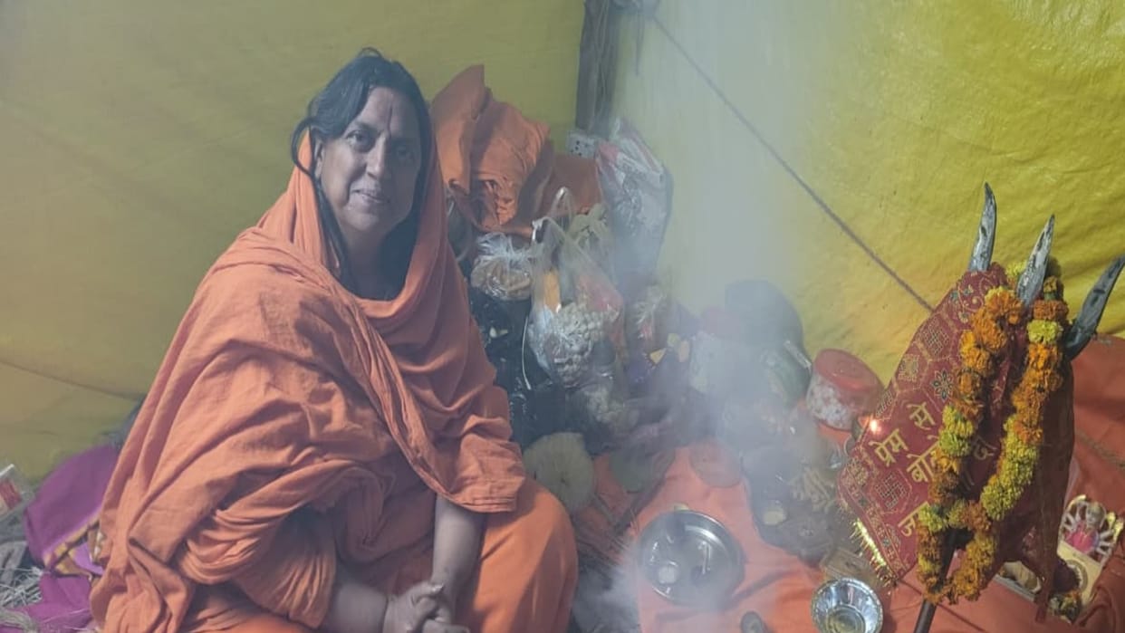 Radheya left her job in the Customs Department and became Krishna Mata