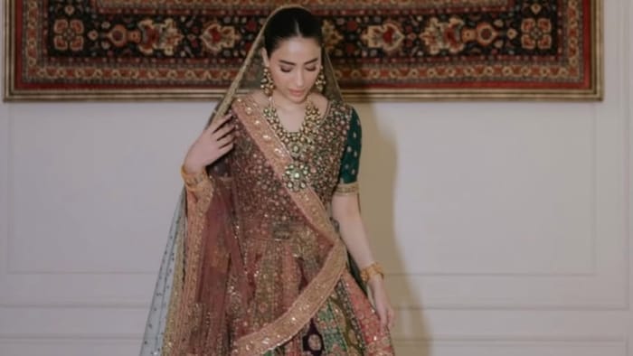 pakistan maryam nawaz son wedding photos bridal outfit controversy photos