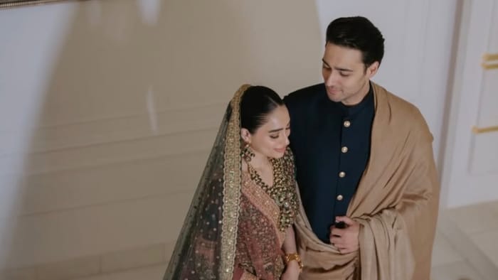 pakistan maryam nawaz son wedding photos bridal outfit controversy photos