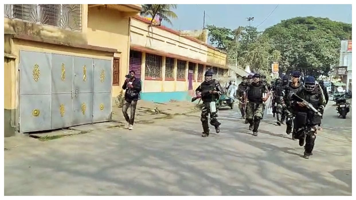 Murshidabad Violence Update  Beldanga Under Heavy Security After Two Days Unrest situation is under control