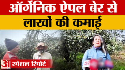 Organic apple and plum cultivation in Karnal attracts visitors from across the country and abroad.