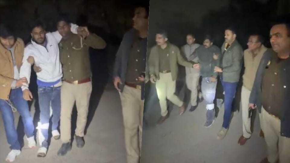 A criminal involved in a robbery was injured in a police encounter