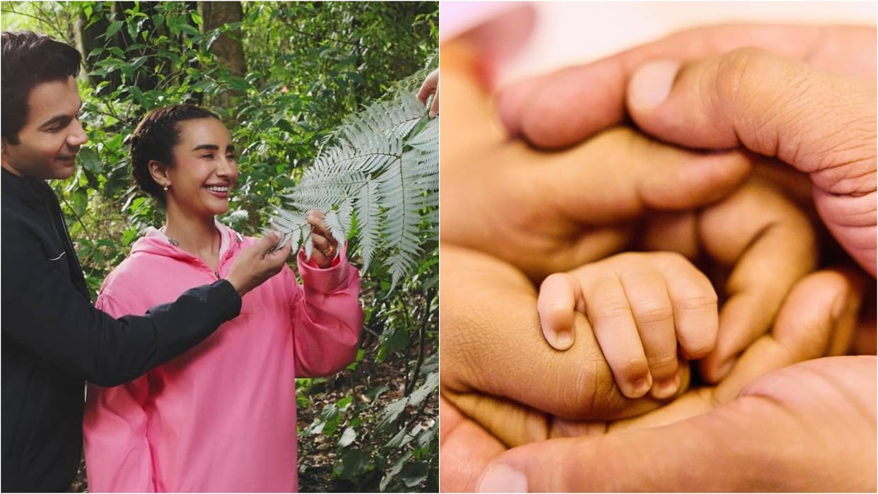 RajKummar Rao and Patralekhaa showed first glimpse of their Baby girl and couple named her PARVATI PAUL RAO
