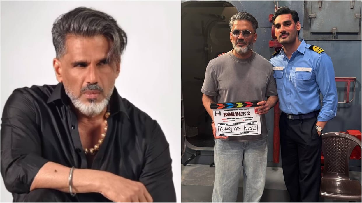 A die hard fan said that if Sunil Shetty comments on his post he will go to watch Border 2 with his wife