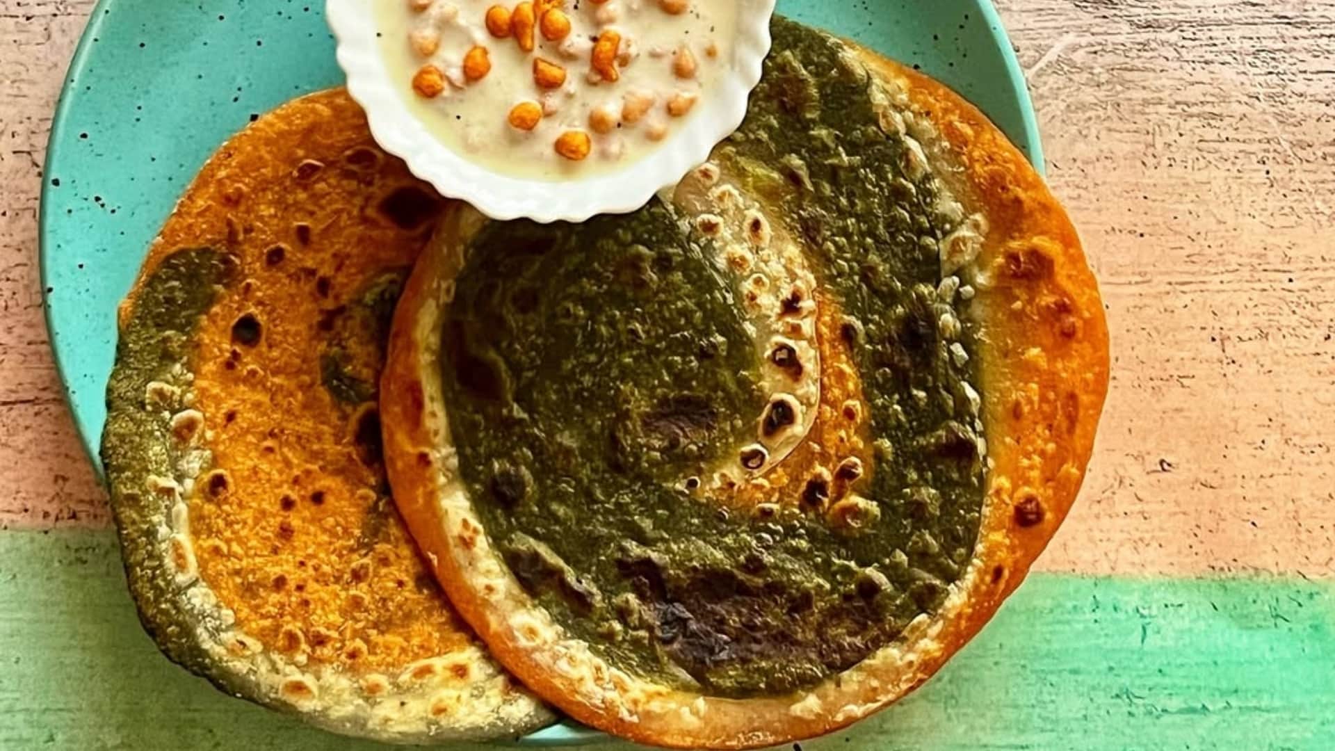 Tiranga Paratha Recipe: How to Make Tricolor Paratha Step by Step Process Republic Day Special Dish