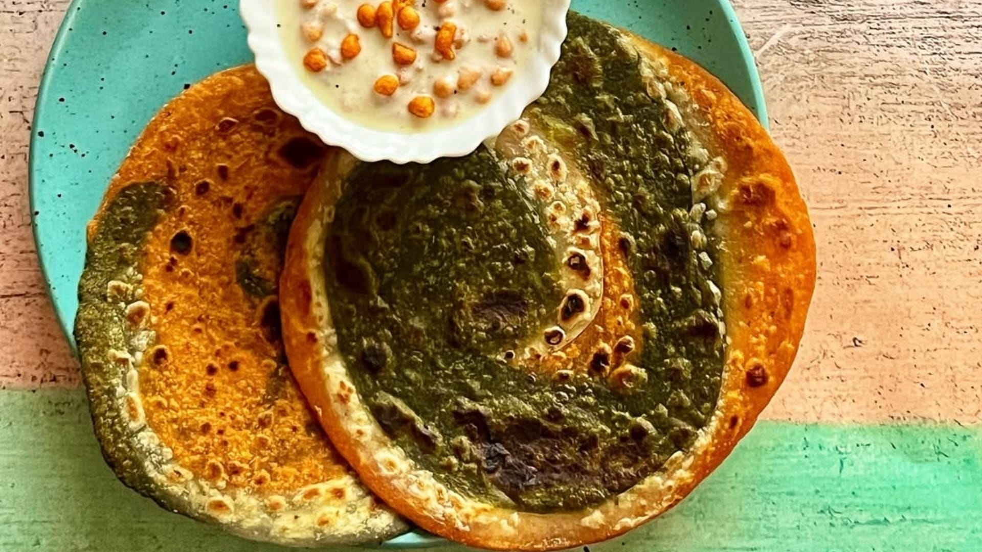 Tiranga Paratha Recipe: How to Make Tricolor Paratha Step by Step Process Republic Day Special Dish