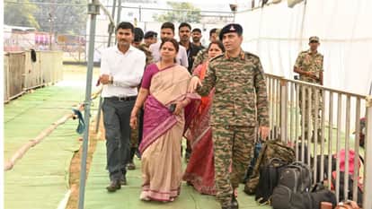 MP Roop Kumari reached Dhamtari Agniveer recruitment rally