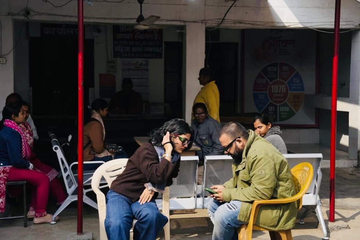 Lucknow: Neha Singh Rathore arrives to record her statement again, in connection with objectionable comments o