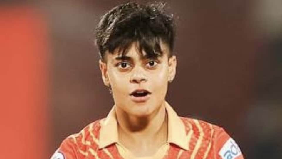 चंडीगढ़ की क्रिकेटर काश्वी गौतम।