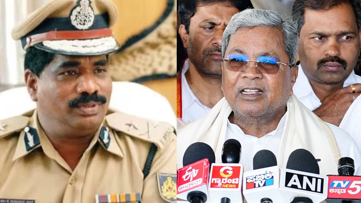 viral video of DGP K. Ramachandra Rao Karnataka cm Siddaramaiah says no one is above the law