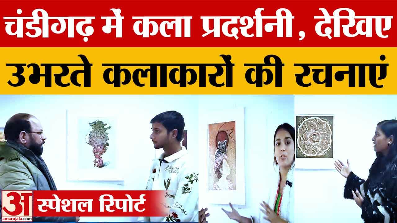 चंडीगढ़ में ललित कला प्रदर्शनी: