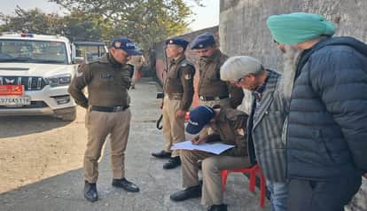 The SIT team reached Paiga village and recorded the statements of the family members again