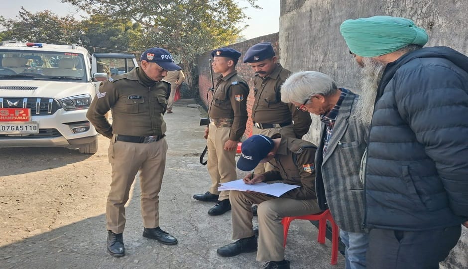 The SIT team reached Paiga village and recorded the statements of the family members again