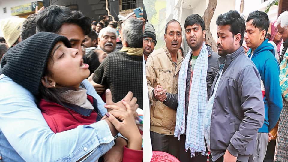 Salute: Huge Crowd at Last Rites of Major Shubham Saini, Cries of Bharat Mata Ki Jai Echo