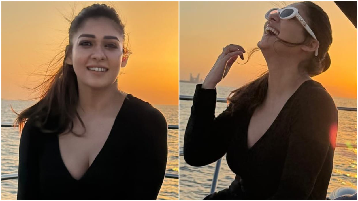 Nayanthara Enjoys Sunset On Dubai Vacation With Trisha Krishnan Shares Candid Yacht Photos