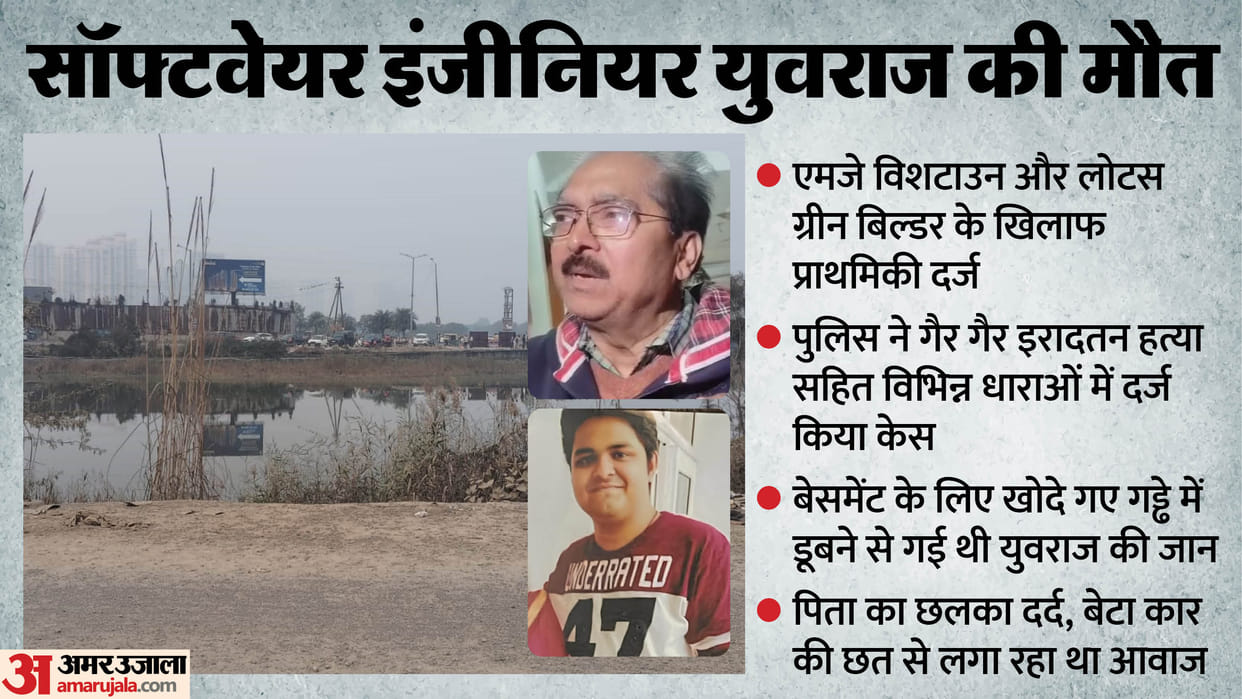 Noida Accident If divers had arrived my son life have been saved anguish of software engineer Yuvraj father