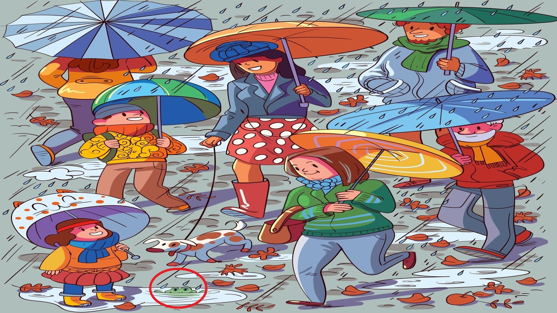 Optical Illusion Iq Test Brain Test If You Have Hawk Eyes then Find Frog in 25 Seconds