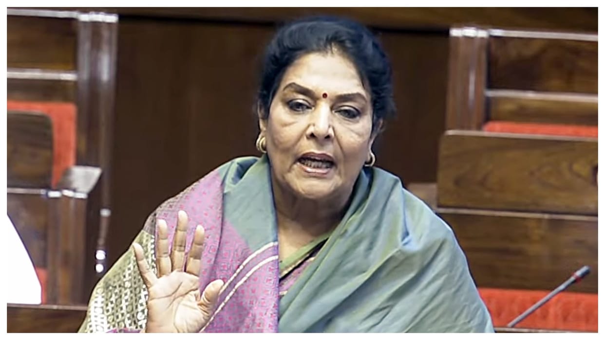 Pets are not allowed inside the Parliament complex CISF clarifies on Renuka Chowdhury controversy