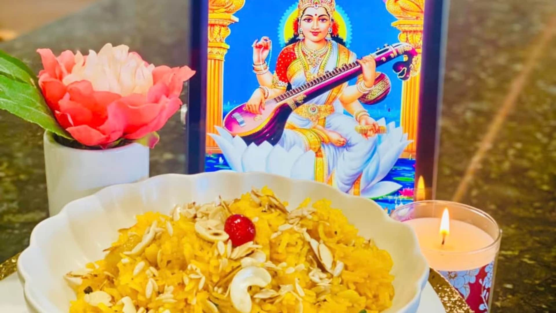 Basant Panchami Special Homemade Easy Sweet Rice Recipe in Hindi